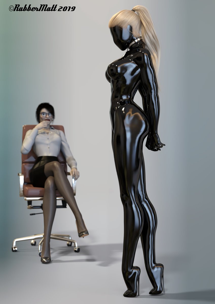 Berry was always a good, obedient rubber drone, her beloved mistress demanded it…