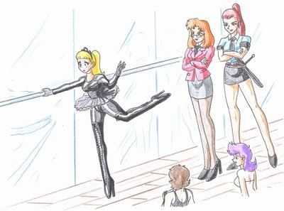 Ballet practice