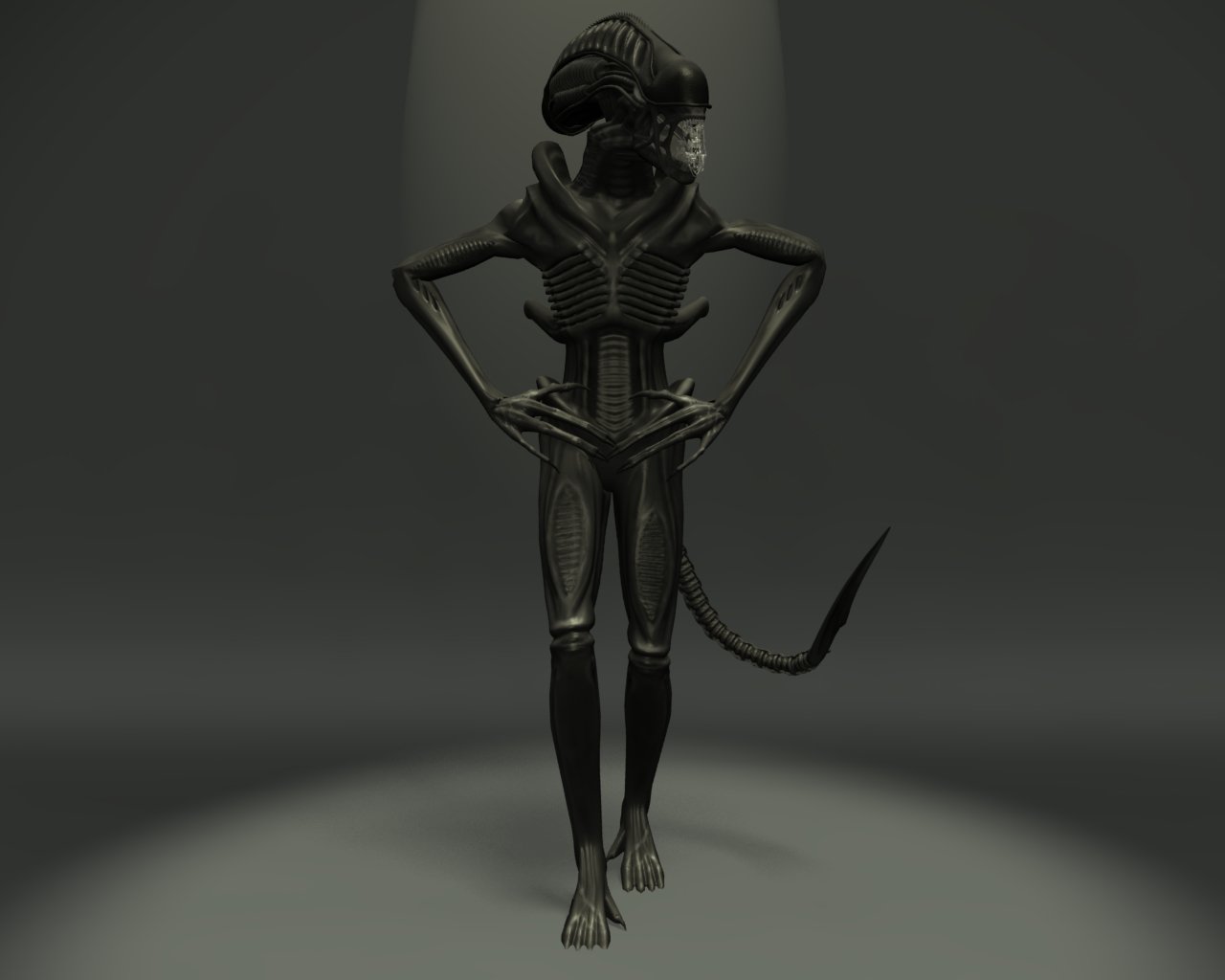 Xenomorph pose 1