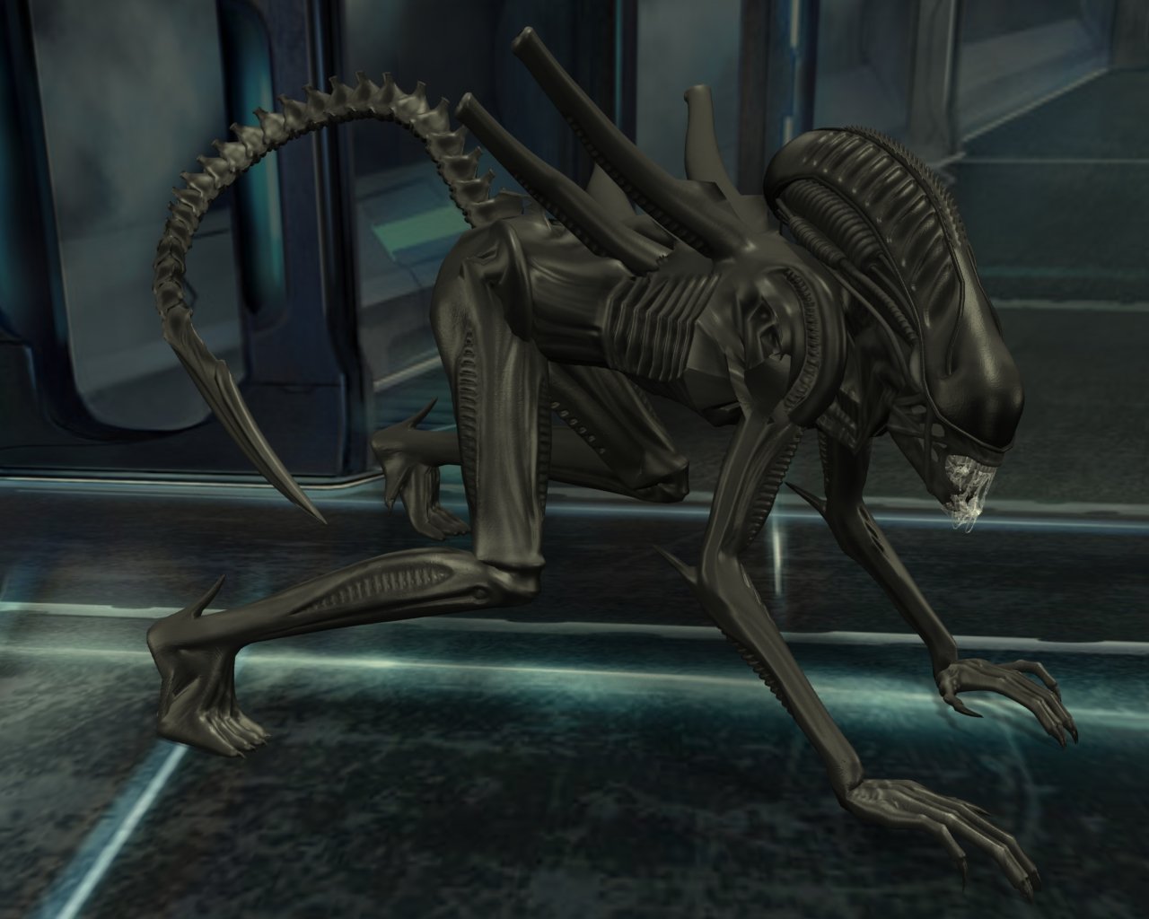 Xenomorph pose 7