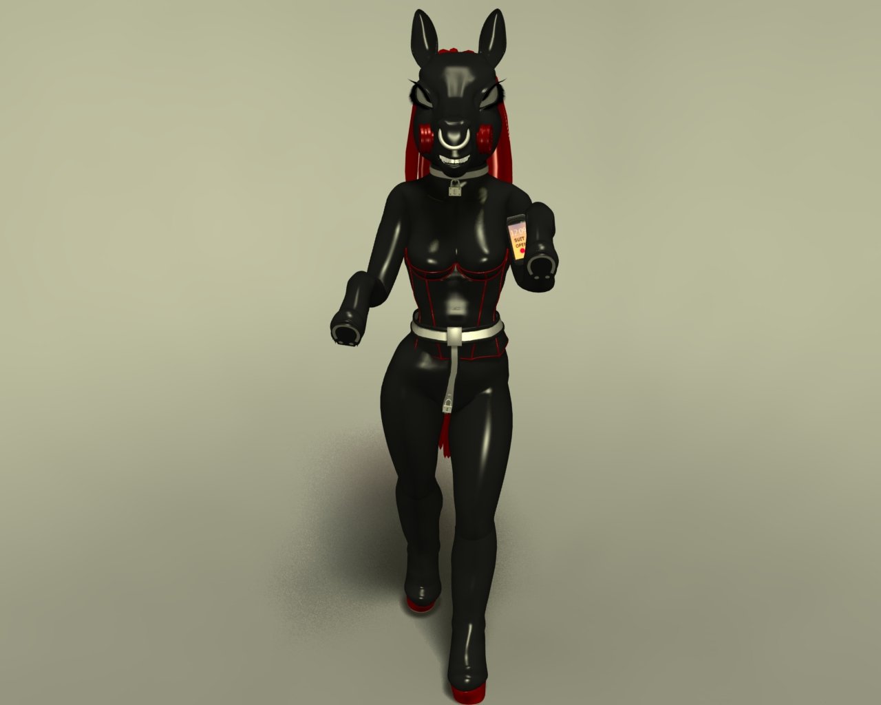 Bio-Enviro Ponygirl Suit